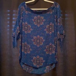 renee c off the shoulder top